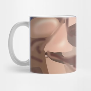 Face of a Male Mug